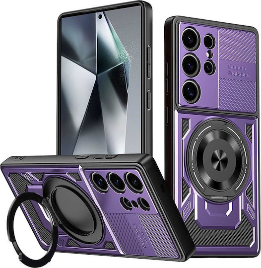 Techsuit Back Cover Silicon Violet (Oppo Reno13 F / FS)