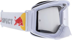 Μάσκα Motocross Spect Red Bull Strive White S.2