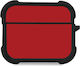 Sonique Colorbloc Series Case Silicone in Red c...