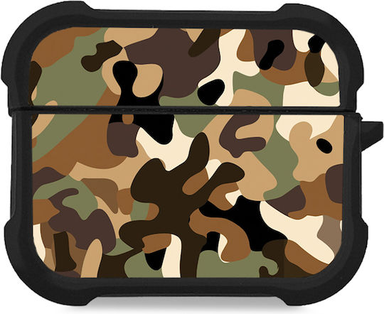 Sonique Camouflage Army Series Калъф в Кафяв цвят за Apple AirPods Pro