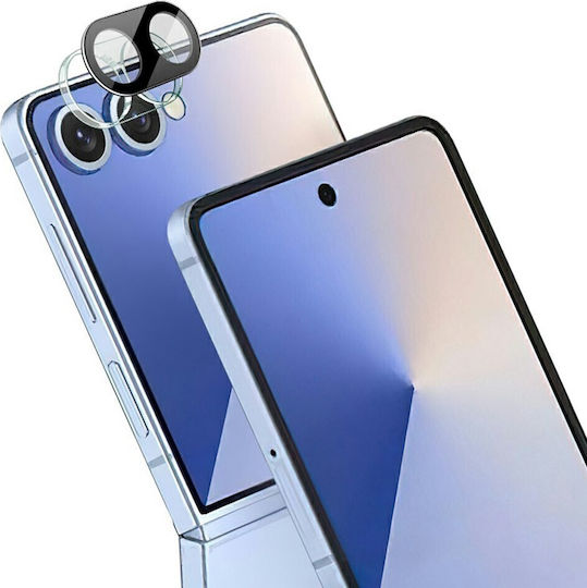 Imak Προστασία Κάμερας Tempered Glass Μαύρο για το Samsung Galaxy Z Flip7 5G
