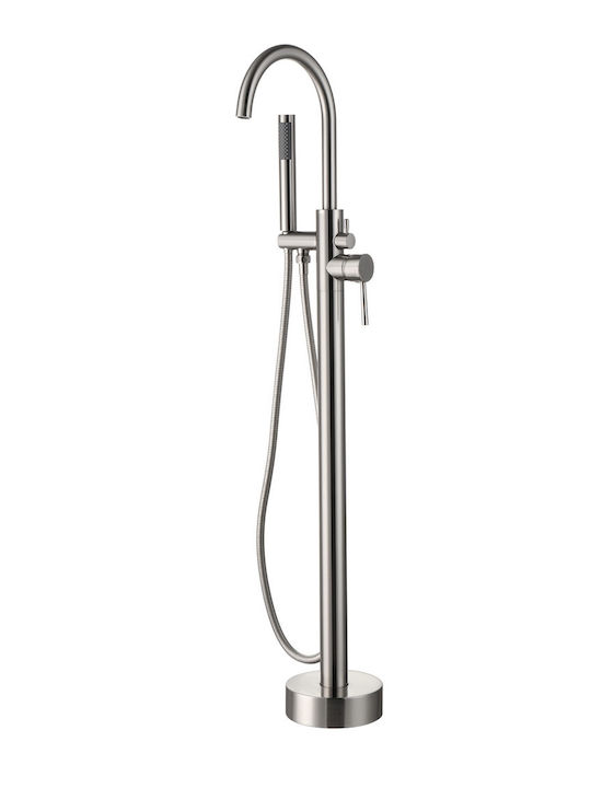 Karag Floor Mounted Bathtub Faucet Artemis Satinato S12323-s