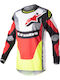 Μπλούζα Μηχανής Alpinestars F-agent Κοκκινο Κιτρινο