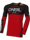 Motorrad-Reittrikot O'neal Mayhem Hexx Schwarz Rot V.24