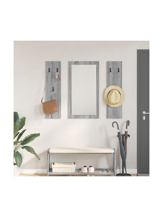 Έπιπλο Εισόδου με Καθρέπτη & Κρεμάστρα 96x90x90εκ.
