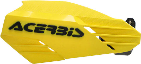 Protective Motorcycle Handguards Acerbis Linear Yellow Black