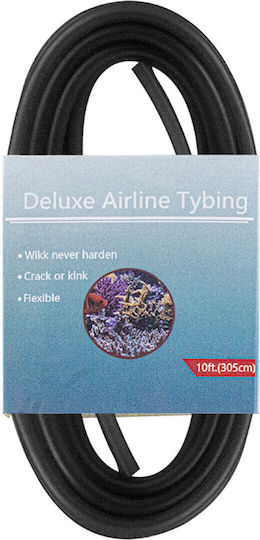 Aquarium Air Pump Tubing Pvc 305cm Black Matte