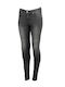 Γυναικείο Παντελόνι Μηχανής Seca Athena Slim Fit Μαυρο