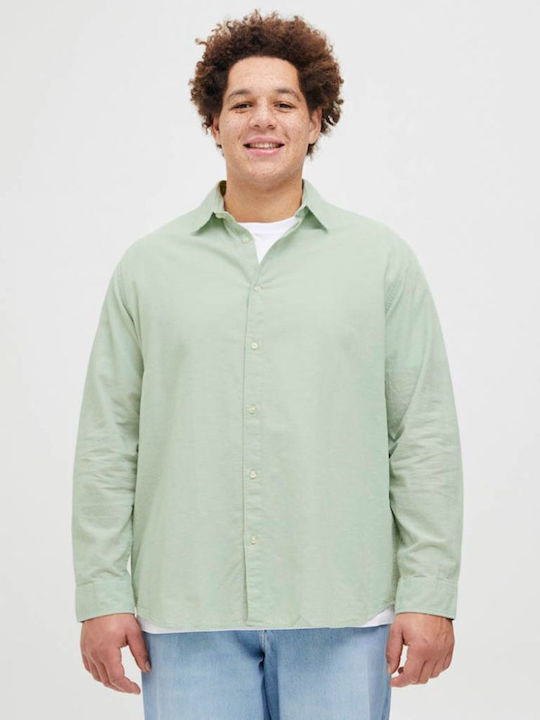 Jack & Jones Дълъг ръкав Риза Iceberg Green