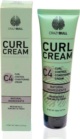 Crazy Bull Κρέμα Μαλλιών mit mittlerem Halt 150ml