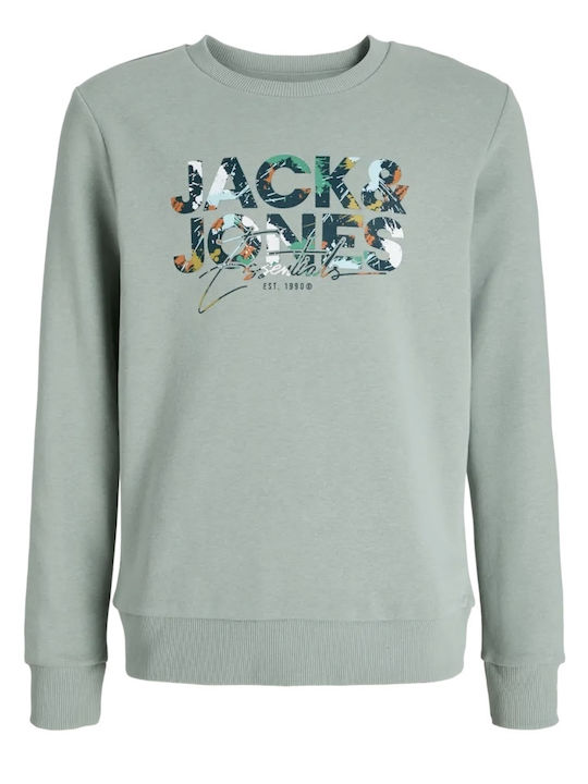 Jack & Jones Kinder-Sweatshirt Green Color Splash