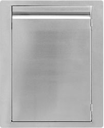 Grandhall Grandpro Usa Неръждаема Стомана Grandhall A08001002t Вграден Рамка 45 X 57 X 4 См Островна Външна Кухня Сребрист