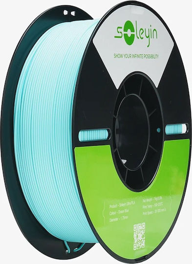 Creality3D Soleyin Ultra Filament Pentru Imprimante 3D PLA 1.75mm Albastru Ocean 1kg 1 Bucată Bobină