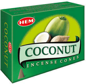 Hem Fragrance Cones with Fragrance Coconut