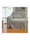 Linea Home Σετ Ριχτάρια 3τμχ Chenille Εκρού / Γκρι LH2025592