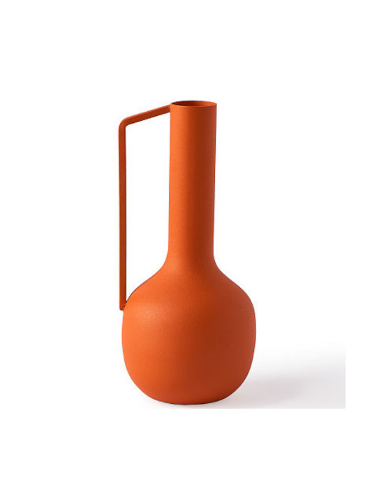 Polspotten Decorative Vase Roman Orange 11x11x25cm