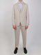 Men's Suit Jacket Beige