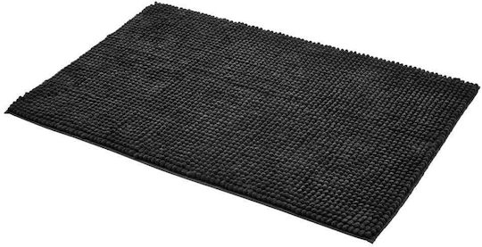 Domoletti Πατάκι Μπάνιου Black 60x40εκ.