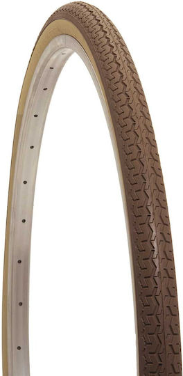 Brn 26x1 3/8 Bike Tyre City Brown-Cream Pl31cm