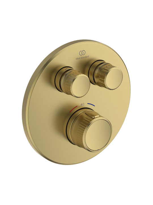 Ideal Standard за душ кабина 2 изхода Златист