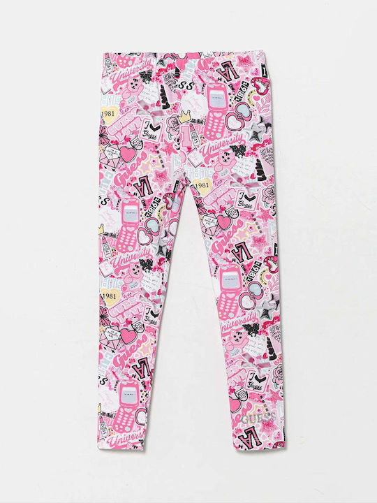 Guess Kids Legging Long Pink