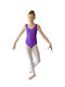 Kokoracostume Kids' Dance Bodysuit Tank Top Lycra Spandex Lilac Purple
