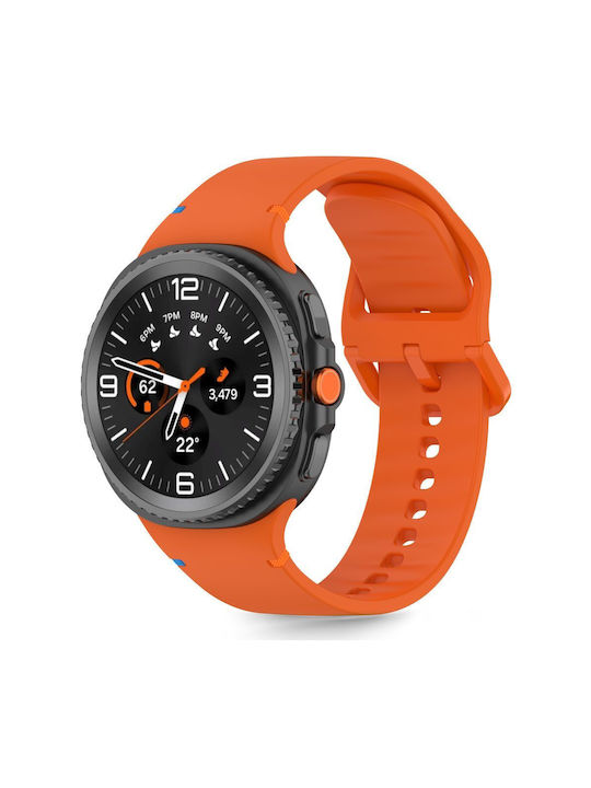 Tech-Protect Curea Silicon Portocaliu (SAMSUNG GALAXY WATCH 8, CLASSIC 40/44/46 MM)