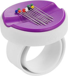 Flexible Bracelet Magnetic Pillow Babysnap Pins In Violet Color