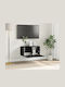 Wohnzimmer TV-Einheit Black Oak L60xB30xH30cm