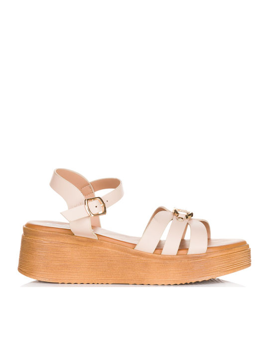 Bellamica Women's Synthetic Leather Ankle Strap...