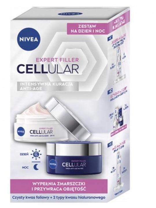 Expert Filler Cellular Σετ Περιποίησης για Αντιγήρανση & Ενυδάτωση 2τμχ
