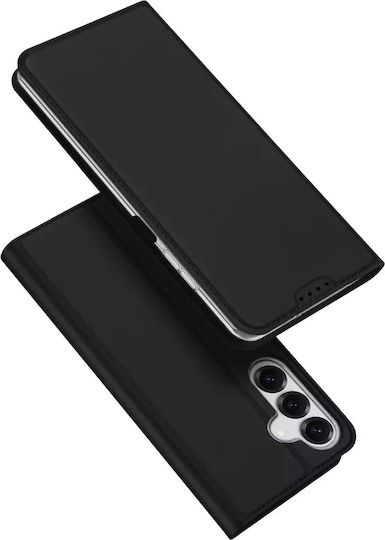 Dux Ducis Skin Pro Back Cover Silicone / Synthetic Leather Black (Samsung Galaxy S25 Plus - Dux Ducis)