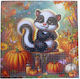 Diamond Painting Badger Canvas 20x20cm Drills 17pxd66
