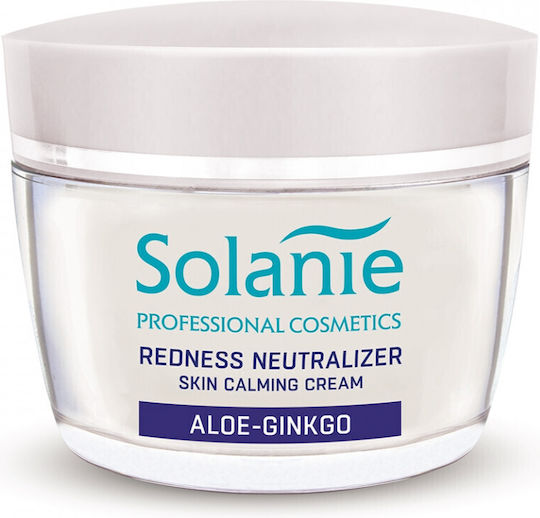 Solanie Aloe Ginkgo Anti-Rosacea Rich Cremă Față cu Centella Asiatica 50ml