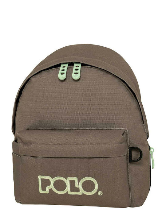 Polo Mini Σχολική Τσάντα Πλάτης Νηπιαγωγείου Γκ...