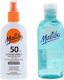 Malibu SPF50 Водоустойчив Спрей 200мл + След Слънце Гел 100мл
