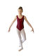 Kokoracostume Kids' Dance Bodysuit Tank Top Lycra Spandex Burgundy