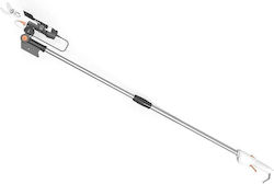 Foarfecă Electrică de Grădină Mâner Telescopic 190 Cm Acumulator 7.2 V 1500 mAh 1.9 Kg Diametru Maxim 13 Mm Foarfecă de Grădină Pentru Trandafiri și Pomii Fructiferi Foarfecă Electrică de Grădină Mâner Telescopic 190 Cm Acumulator 7.2 V 1500 mAh 1.9 Kg Diametru Maxim 13 Mm Foarfecă de Grădină Pentru Trandafiri și Pomii Fructiferi
