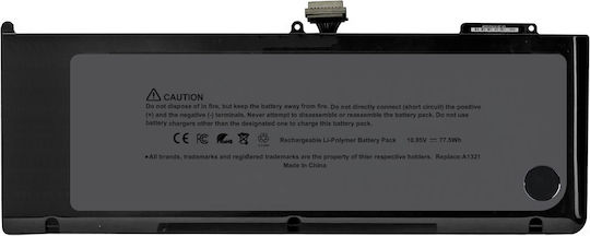 Kompatible Laptop-Batterie A1321 Apple MacBook Pro 15" 2009-2010 A1286 72000mAh