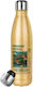 Koupakoupa Crocodile Thermos Bottle Stainless Steel 500ml Gold KP 30865 500ss Thermo Glitter Gold
