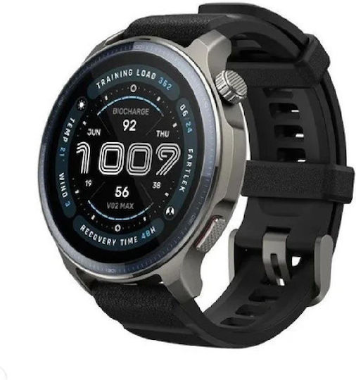 Amazfit Balance 2 47mm Wasserdicht Smartwatch mit Pulsmesser (Schwarz)