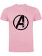Wunderbares Avengers-Logo Raglan-T-Shirt