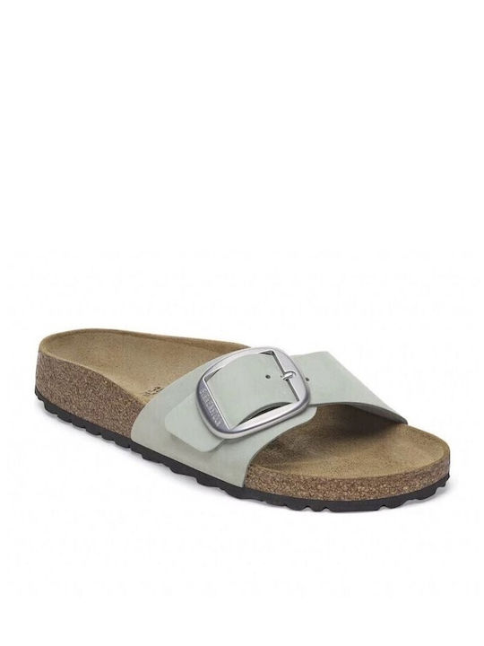 Birkenstock Madrid Big Buckle Кожени Дамски Сан...