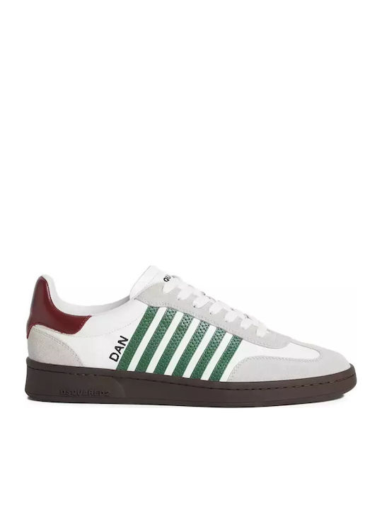 スニーカー DSQUARED2 Men Sneakers Milk SNM036401508193 M4066 Boxer Sneakers