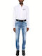 Long-sleeved Cotton Shirt White