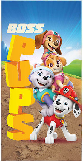 Paw Patrol Prosoape De Plajă Pentru Copii Boss Pups Prosop De Baie 70x140cm