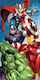Avengers Power Bath Towel Beach Towel 70x140cm