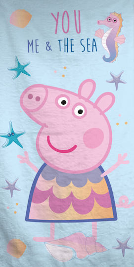 Peppa Pig & Sea Kids' Beach Towel 70x140cm