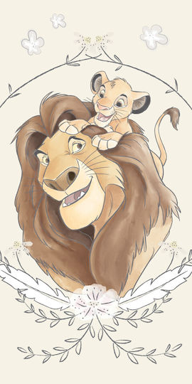 Disney Lion King Simba Bath Towel Beach Towel 70x140cm
