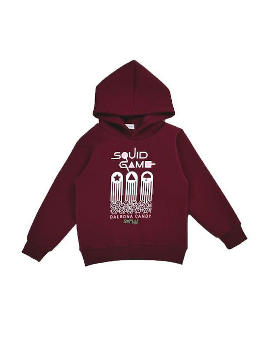Action Sportswear Kids Sweatshirt Burgundy